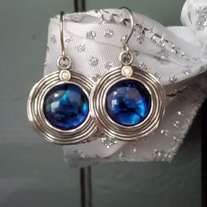 Didae Sterling Abalone Earrings